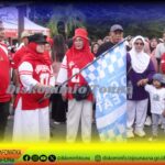 Car Free Day HUT ke-80 RI, Wakil Bupati Tojo Una-Una, Hj. Surya Ajak Warga Hidup Sehat, Peduli Lingkungan, dan Cinta Tanah Air