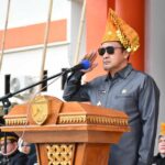 Pimpin Upacara Hari Pahlawan, Bupati Ilham Lawidu Ajak ASN dan Masyarakat Terus Bergerak Melanjutkan Perjuangan.