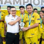 Bupati Ilham Lawidu Bangga atas Perjuangan Lucky 99 Express FC hingga Adu Penalti.