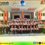 Wabup Hj. Surya Lapasiri Lepas Kontingen Pramuka Tojo Una-Una Menuju Jambore Nasional XII 2026.